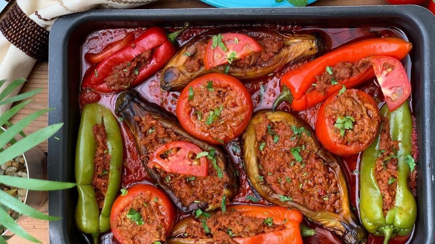 طرز تهیه سبزیجات شکم پر طرز تهیه سبزیجات شکم پر