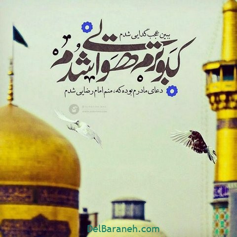 عکس نوشته امام رضا (۲۴)
