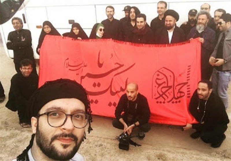 تلویزیون , صدا و سیما , مجریان تلویزیون ایران , بازیگران سینما و تلویزیون , کربلا , پیاده روی اربعین ,