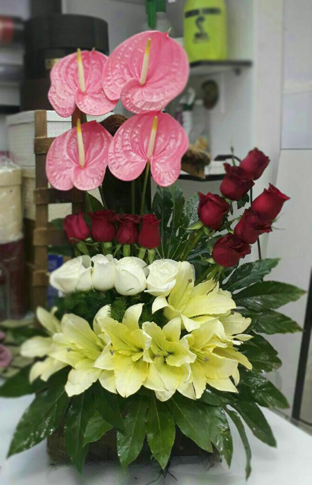 تزیین دسته گل خواستگاری,مدل دسته گل خواستگاری