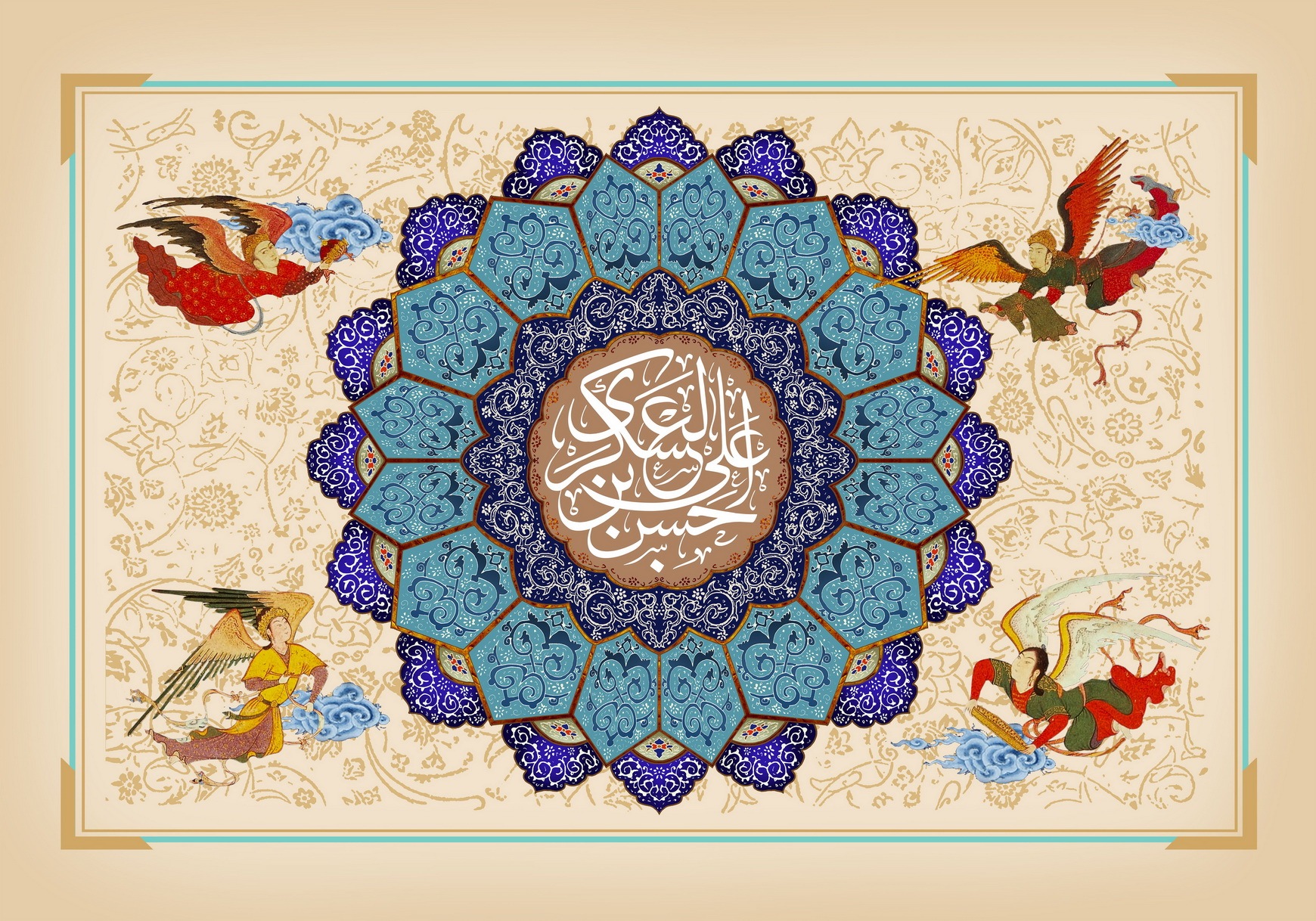 جدیدترین والپیپرها به مناسبت ولادت یازدهمین پیشوای شیعیان