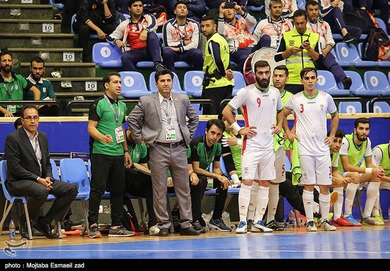 فوتسال , مسابقات فوتسال قهرمانی آسیا , محمد ناظم‌الشریعه , تیم ملی فوتسال ایران ,