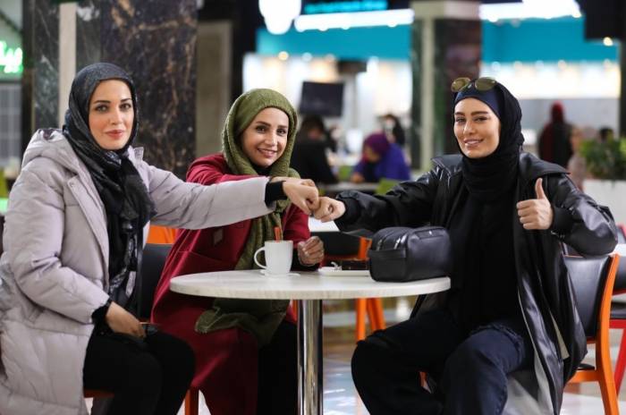سحر قریشی، شبنم قلی خانی و الهام عقیلی فیلم سینمایی تکخال
