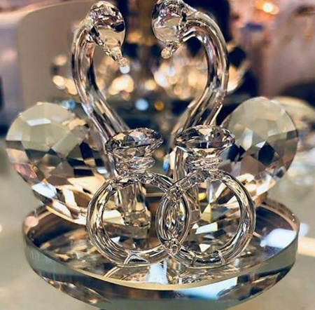 ایده های جا حلقه ای،تزیینات سفره عقد جای حلقه های ازدواج, تزیینات جای حلقه