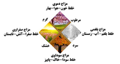 غذای مناسب برای طبع بلغم, طبیعت بلغم