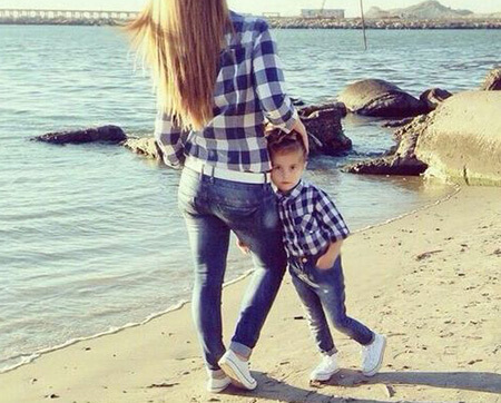 شیک ترین مدل ست های مادر پسری, ست های شیک مادر و پسر