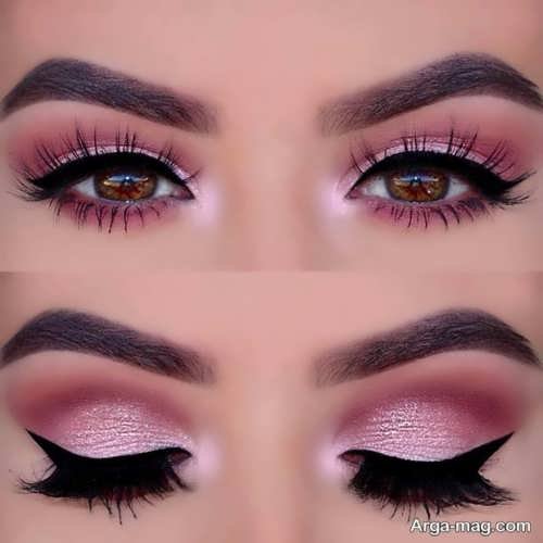 مدل آرایش چشم عروس