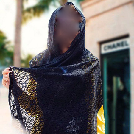 شال گیپور مجلسی,شال مجلسی زنانه