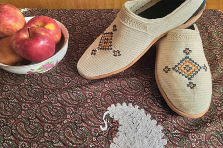 چگونگی دوخت گیوه گیوه دوزی,گیوهدوزی یا گیوه بافی,چگونگی دوخت گیوه