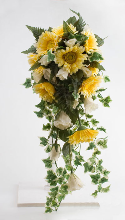 دسته گل آبشاری , دسته گل عروس 2013
