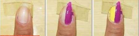 طراحی ناخن,آموزش طراحی ناخن,فرنچ ناخن