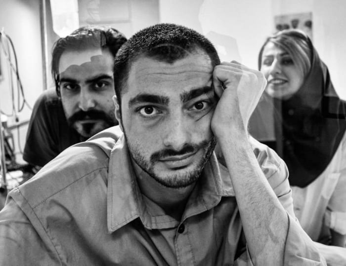 سجاد بابایی در پشت صحنه فیلم استشهاد سجاد بابایی