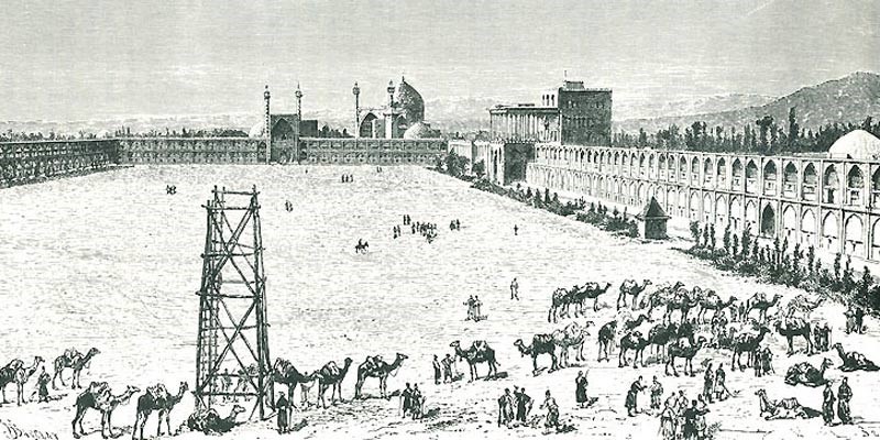 میدان نقش جهان در زمان دیولافوا