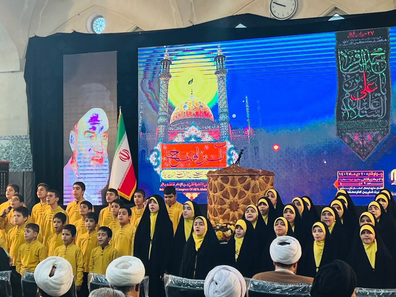 اجرای گروه سرود عماران انقلاب