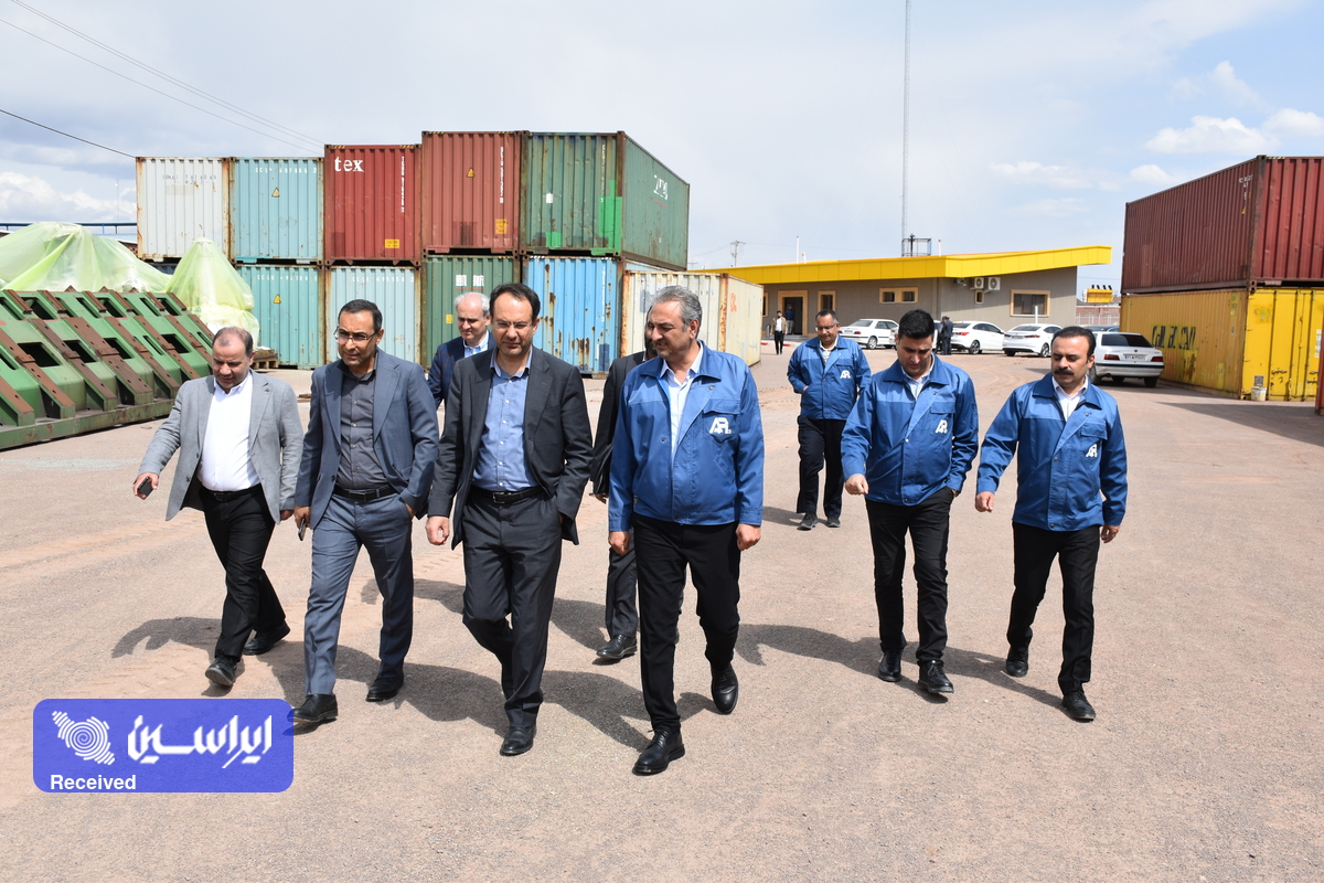 بازدید معاون سرمایه‌گذاری و امور شرکت‌های فولادمبارکه از شرکت صنایع آتیه لوله پارتاک