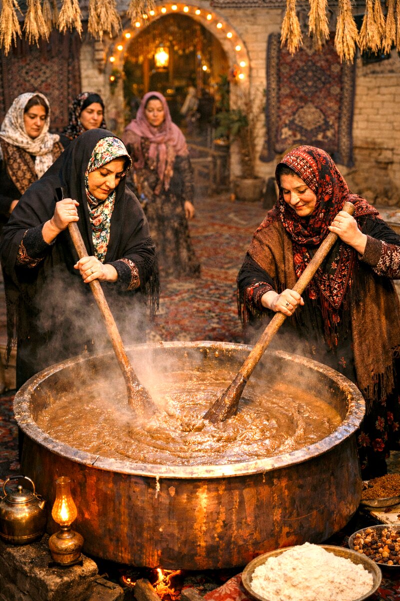 شیرینی سمنو به کاممان تلخ شد