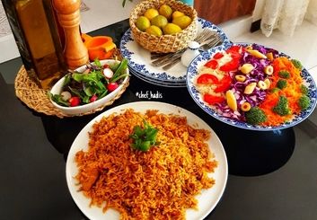 طرز تهیه گوجه پلو با تن ماهی؛ غذای سریع و خوشمزه
