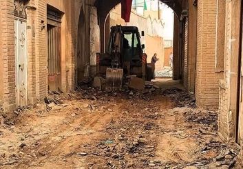 آغاز مرمت در قلب تاریخی کاشان؛ محور «کوشک صفی» با مشارکت بخش خصوصی نونوار می‌شود