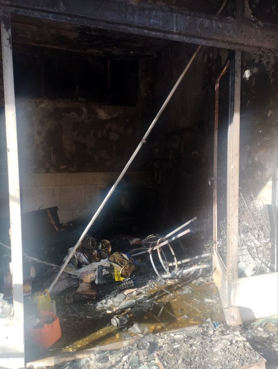 وقتی انباری خانه طعمه حریق شد+عکس