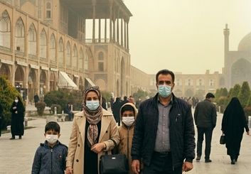 هم‌دستی آنفولانزا و آلودگی هوا در اصفهان