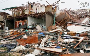 خسارت های طوفان هاروی در تگزاس