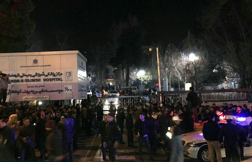 جزئیات و گزارشی از بیمارستان شهدای تجریش پس از اعلام خبر فوت آیت الله هاشمی