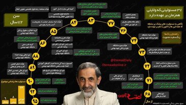 دکتر علی اکبر ولایتی با ۳۷ شغل همزمان