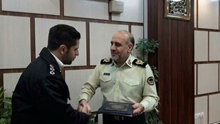 تقدیر از پلیسی که فرهاد مجیدی را جریمه کرد