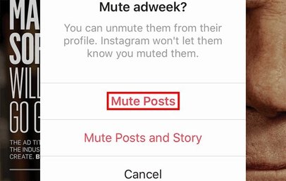 چگونه استوری‌های یک نفر را نبینیم؟