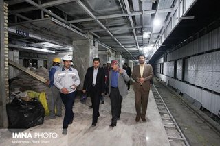 متروی اصفهان هیچ مشکل اعتباری و تأمین مصالح ندارد