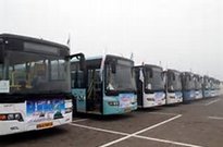 اتوبوس‌های تجمع رئیسی از بخش خصوصی و رایگان بوده است