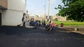 تنها ۵ درصد از آسفالت معابر محله قصر باقی مانده است