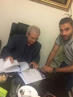 آبی نه از نوع استقلالی + عکس