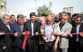 خیابان ۱۱ محرم و مجموعه تجاری-اداری کشاورزی افتتاح شد