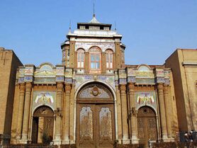 پیشنهاد نقاره زنی در اتاقک سردر باغ ملی