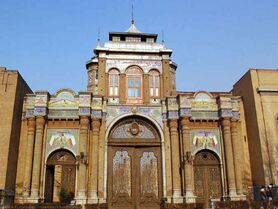 پیشنهاد نقاره زنی در اتاقک سردر باغ ملی