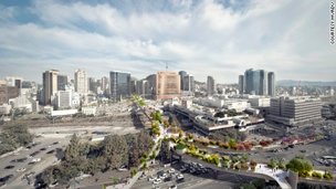 طراحی باغ معلق در بزرگراه متروک سئول