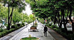 پیاده راه سازی سه مرحله ای چهارباغ