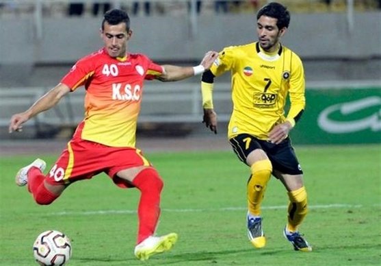 حضور کاپیتان سپاهان در تمرین سپاهان