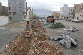 عملیات اجرایی فاز اول خیابان آزادگان در دست اجراست