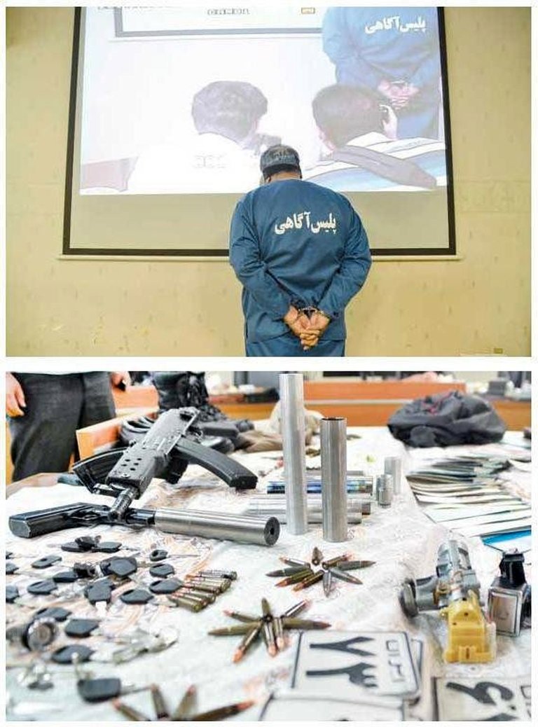 آخرین اعترافات سارق مسلح بانک های شیراز و اصفهان