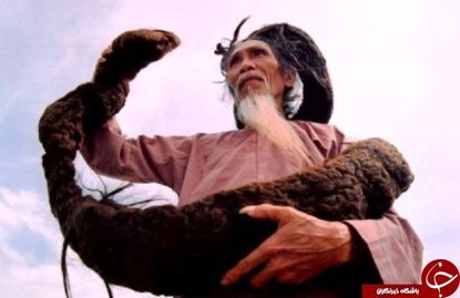  مردی با طولانی‌ترین موهای جهان