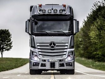 مشخصات کامیون جدید بنز در ایران