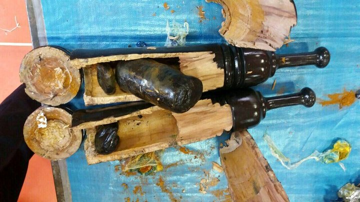 کشف ۴/۵ کیلوگرم تریاک از دل میل باستانی!