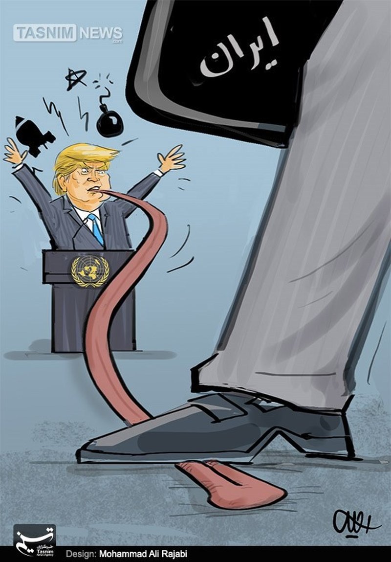 کاریکاتور/ جواب ابلهان خاموشی است