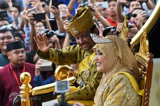 جشن‌سالگرد سلطنت پادشاه ثروتمند برونئی