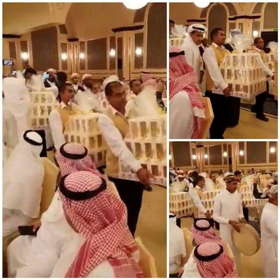 هدیه  آیفون ۸ به مهمانان در عروسی !