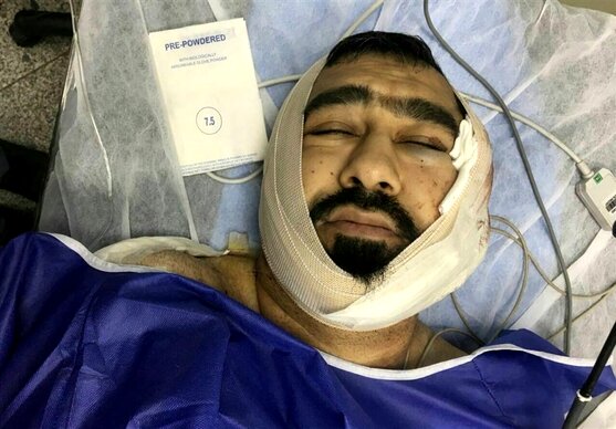 حمله اراذل و اوباش  منطقه شرق تهران به یک طلبه