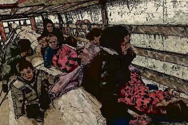 کشف محموله قاچاق کودکان در مرز بازرگان