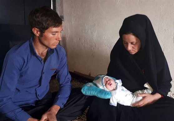 جنجال تولد نوزاد بی‌دست